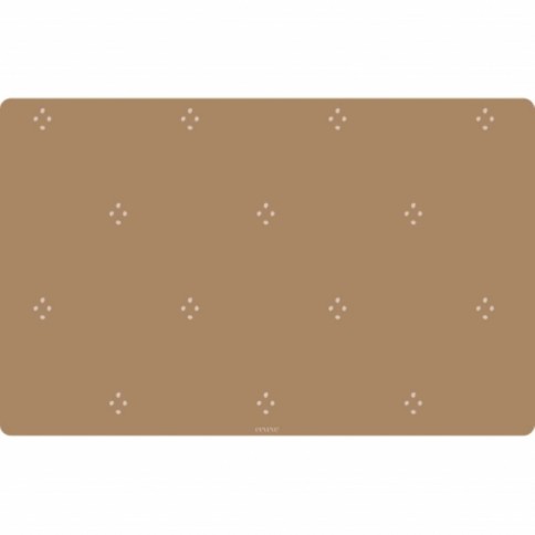 Schreibtischmatte Gepunktet, Herbstgold