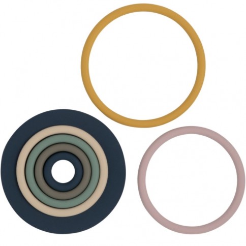 Babys Only Spielzeug Puzzleringe earth