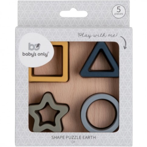 Babys Only Spielzeug Formenpuzzle earth