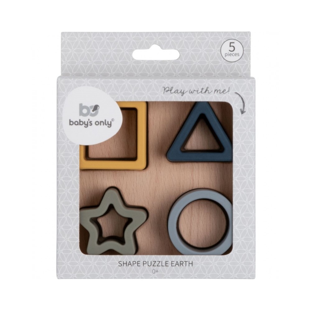 Babys Only Spielzeug Formenpuzzle earth