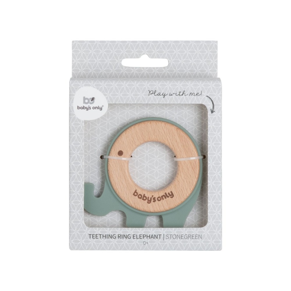 Babys Only Beißring-Elefant, Stonegreen