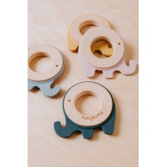 Babys Only Beißring-Elefant, Stonegreen