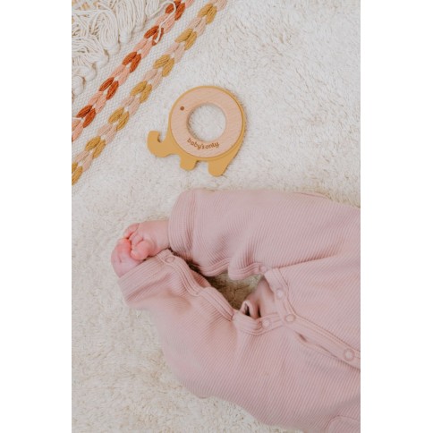 Babys Only Beißring-Elefant, Ocker