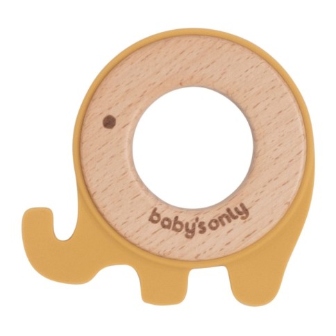 Babys Only Beißring-Elefant, Ocker