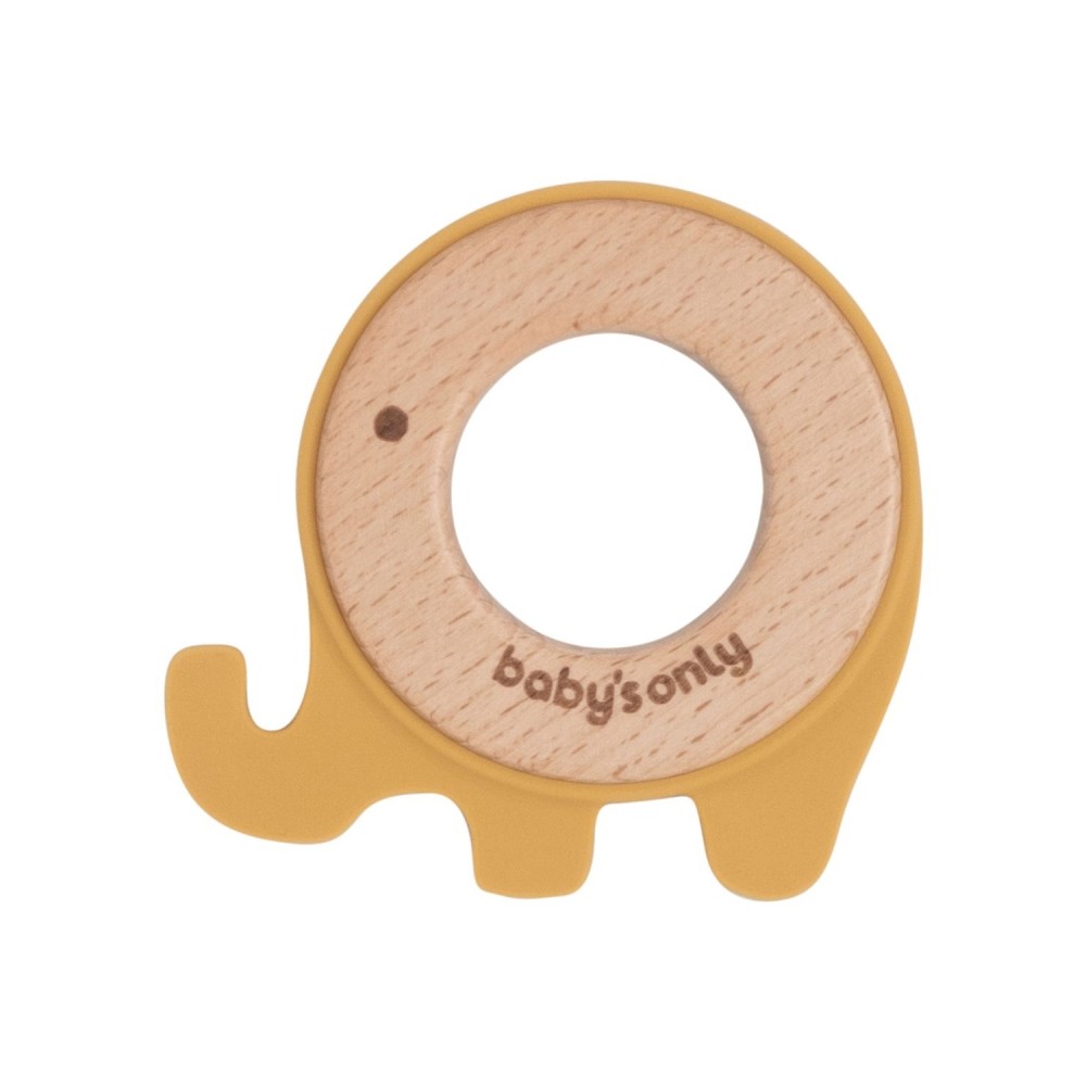 Babys Only Beißring-Elefant, Ocker