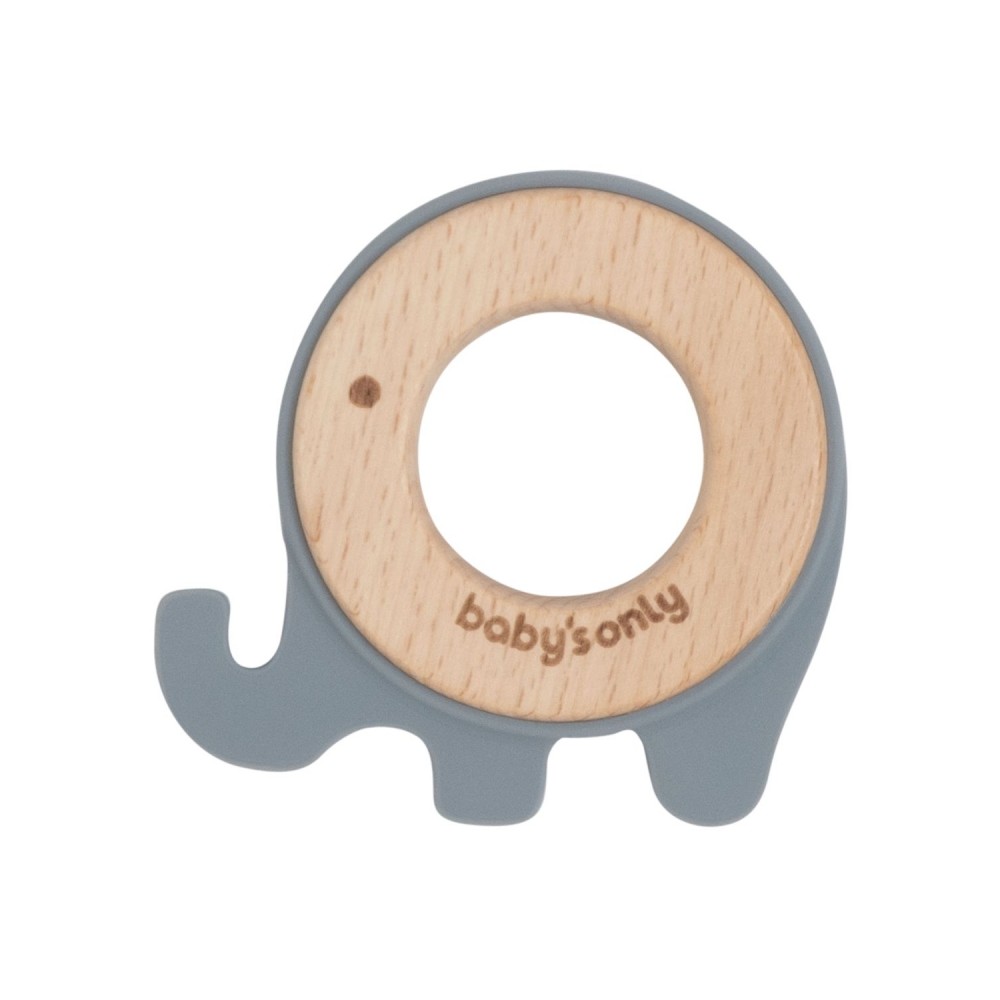 Babys Only Beißring-Elefant, Grau