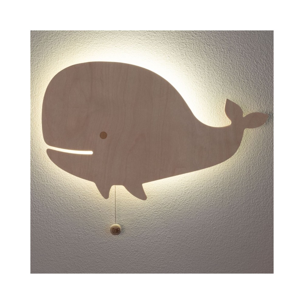 Wandleuchte Wandlampe Wonder, Wal