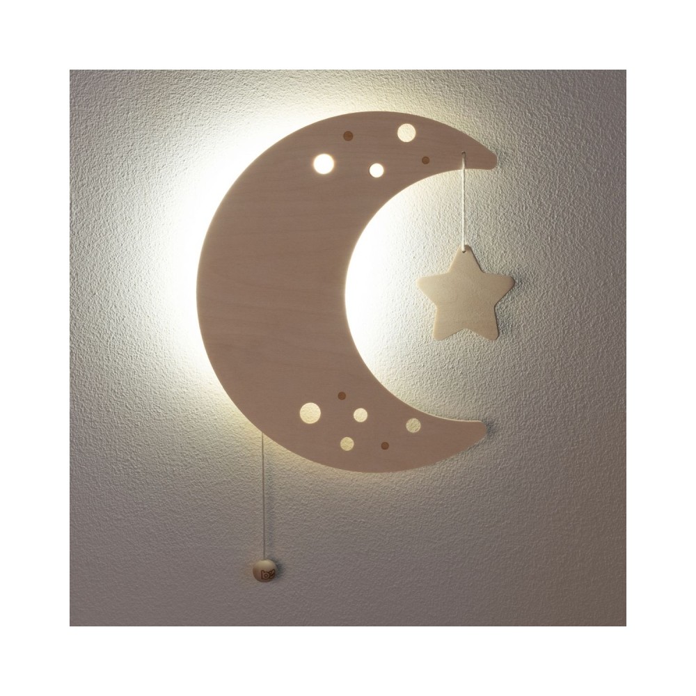 Wandleuchte Wandlampe Wonder, Mond
