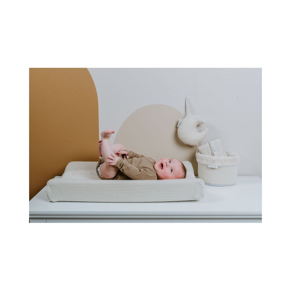 Babys Only Wickelauflagenbezug Sky, Warm Linen - 45x70