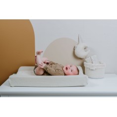 Babys Only Wickelauflagenbezug Sky, Warm Linen - 45x70