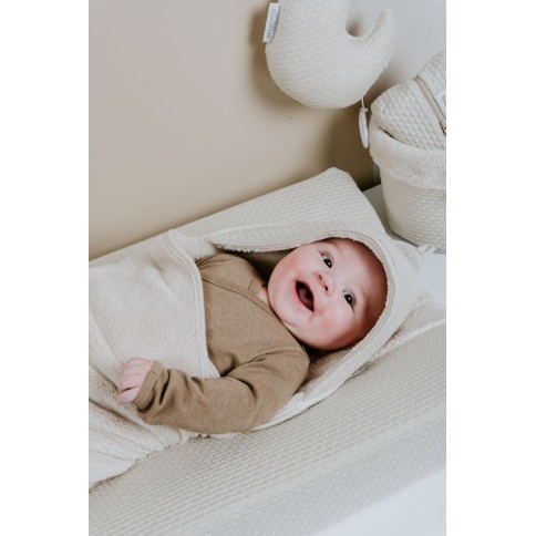 Babys Only Wickelauflagenbezug Sky, Warm Linen - 45x70