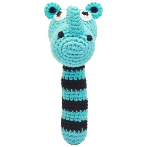 natureZoo Rustle Tige Crocheté, Rhinois Turquoise