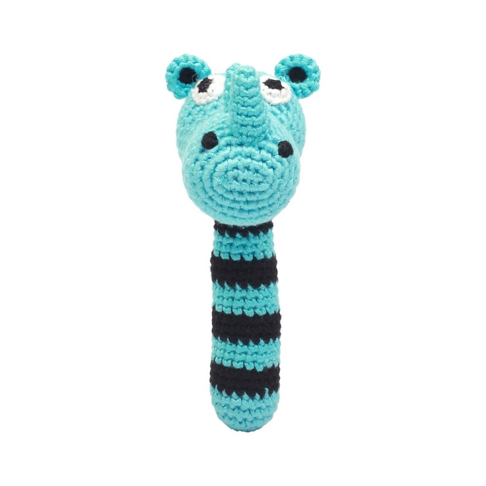natureZoo Rustle Tige Crocheté, Rhinois Turquoise