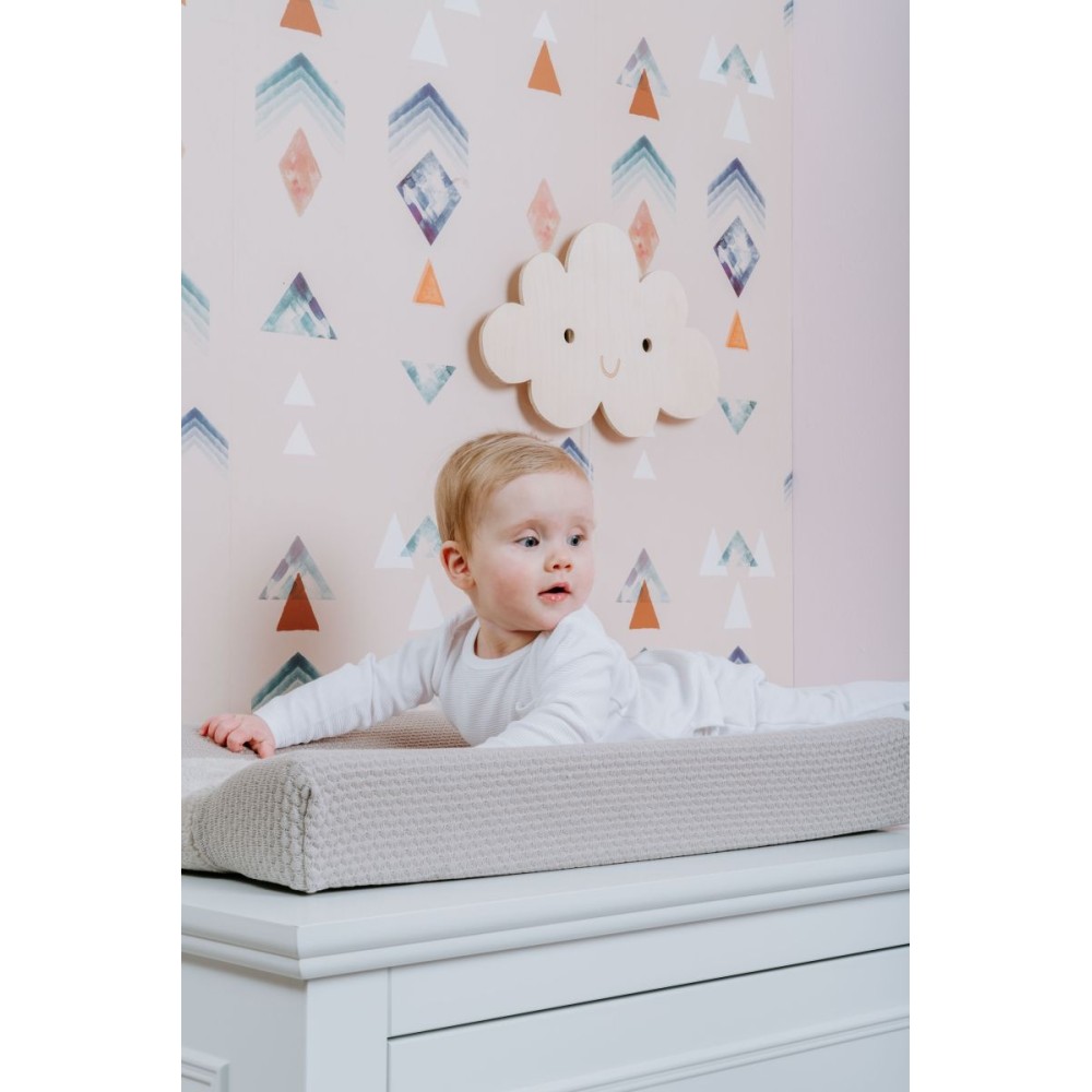 Babys Only Wickelauflagenbezug Sky, Urban Taupe - 45x70