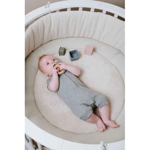 Babys Only Sky Laufgittereinlage, Warm Linen -Ø90 cm