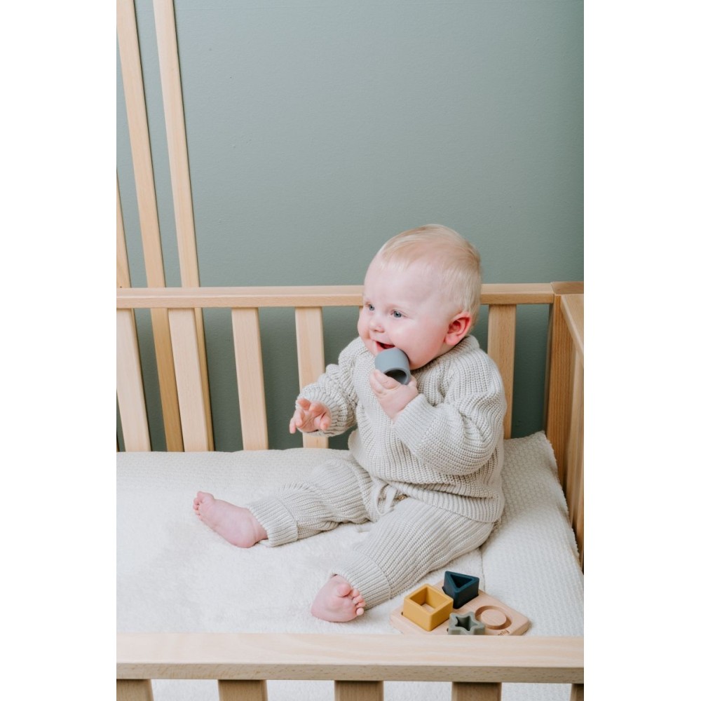 Babys Only Sky Laufgittereinlage, Urban Taupe - 80x100