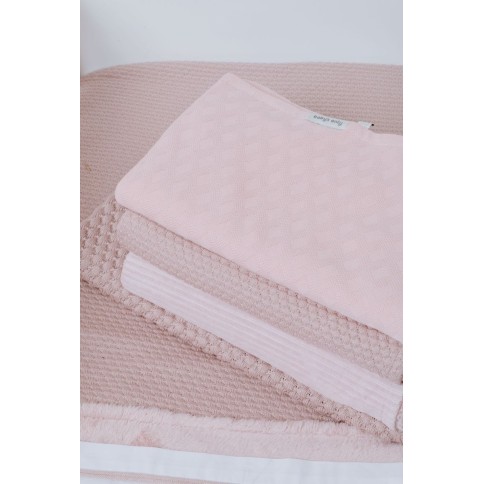 Babys Only Babydecke Teddyfutter Sky, Alt rosa 70x95