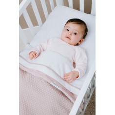 Babys Only Babydecke Teddyfutter Sky, Alt rosa 70x95
