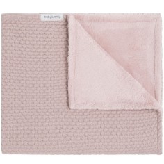 Babys Only Babydecke Teddyfutter Sky, Alt rosa 70x95
