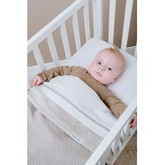 Babys Only Babydecke Teddyfutter Sky, Urban Green 70x95
