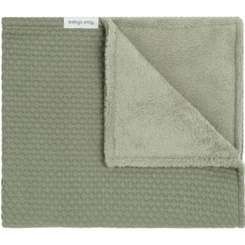 Babys Only Babydecke Teddyfutter Sky, Urban Green 70x95