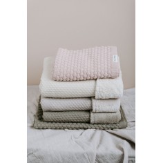 Babys Only Gitterbettdecke Teddyfutter Sky, Urban Green 100x135