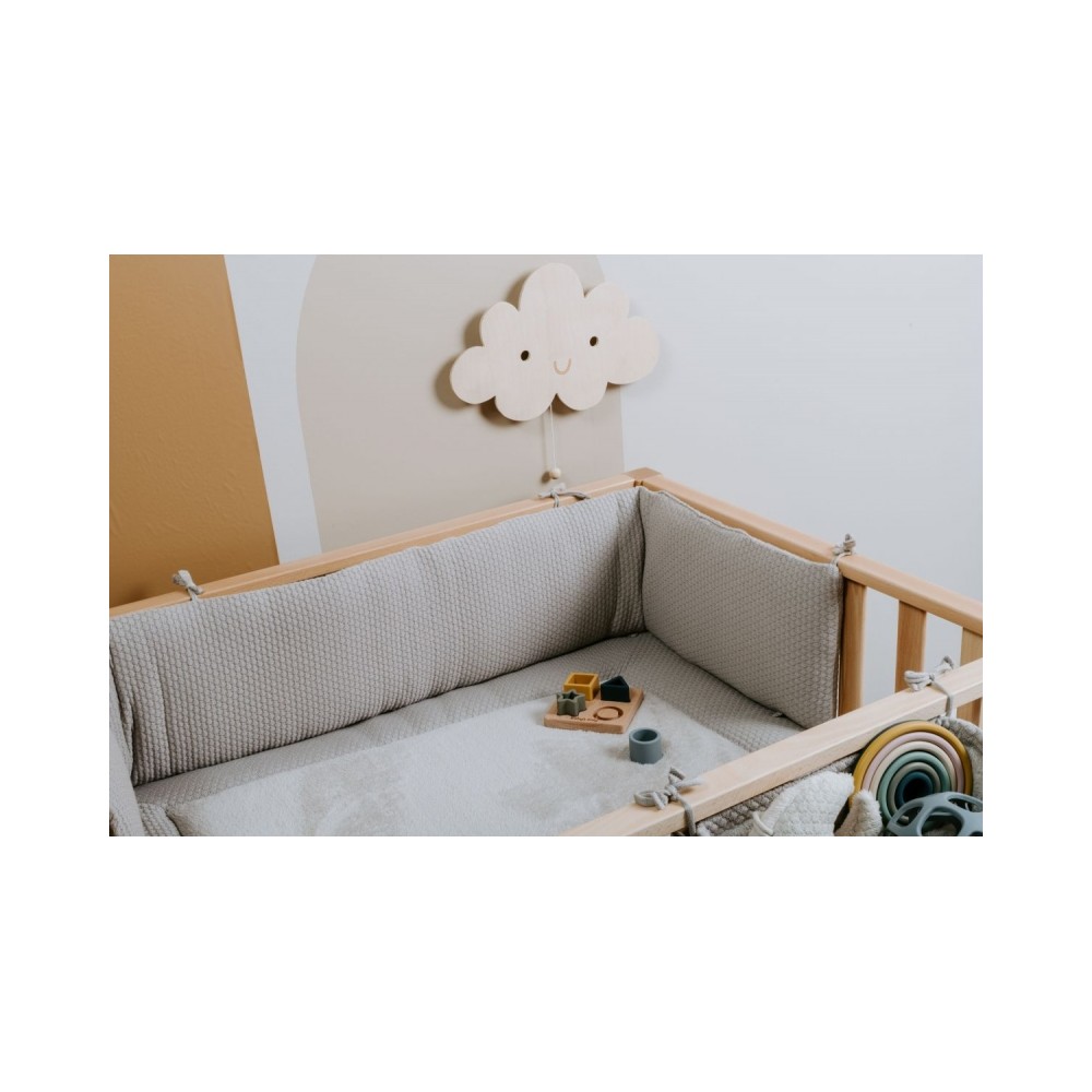 Sky Bett/ Laufgitter Nestchen, Urban Taupe