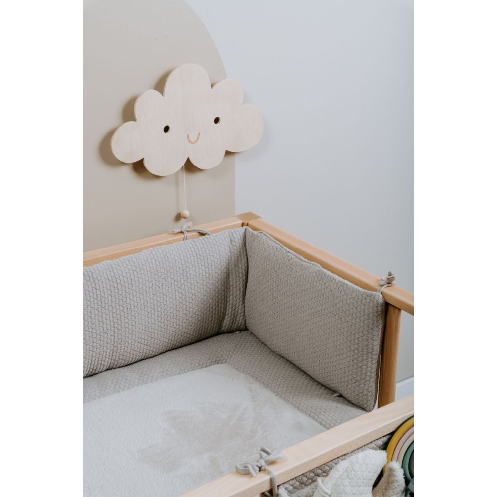 Sky Bett/ Laufgitter Nestchen, Urban Taupe