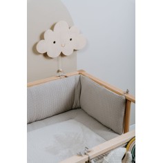 Sky Bett/ Laufgitter Nestchen, Urban Taupe