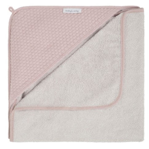 Babys Only Kapuzenbadetuch Sky, Alt Rosa