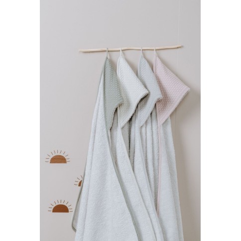 Babys Only Kapuzenbadetuch Sky, Warm Linen