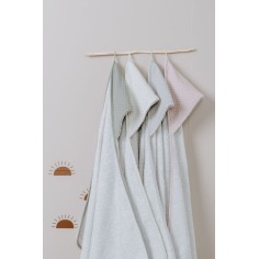 Babys Only Kapuzenbadetuch Sky, Warm Linen