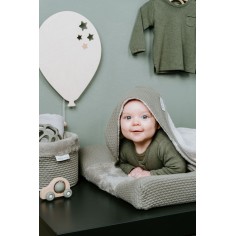 Babys Only Kapuzenbadetuch Sky, Urban Green