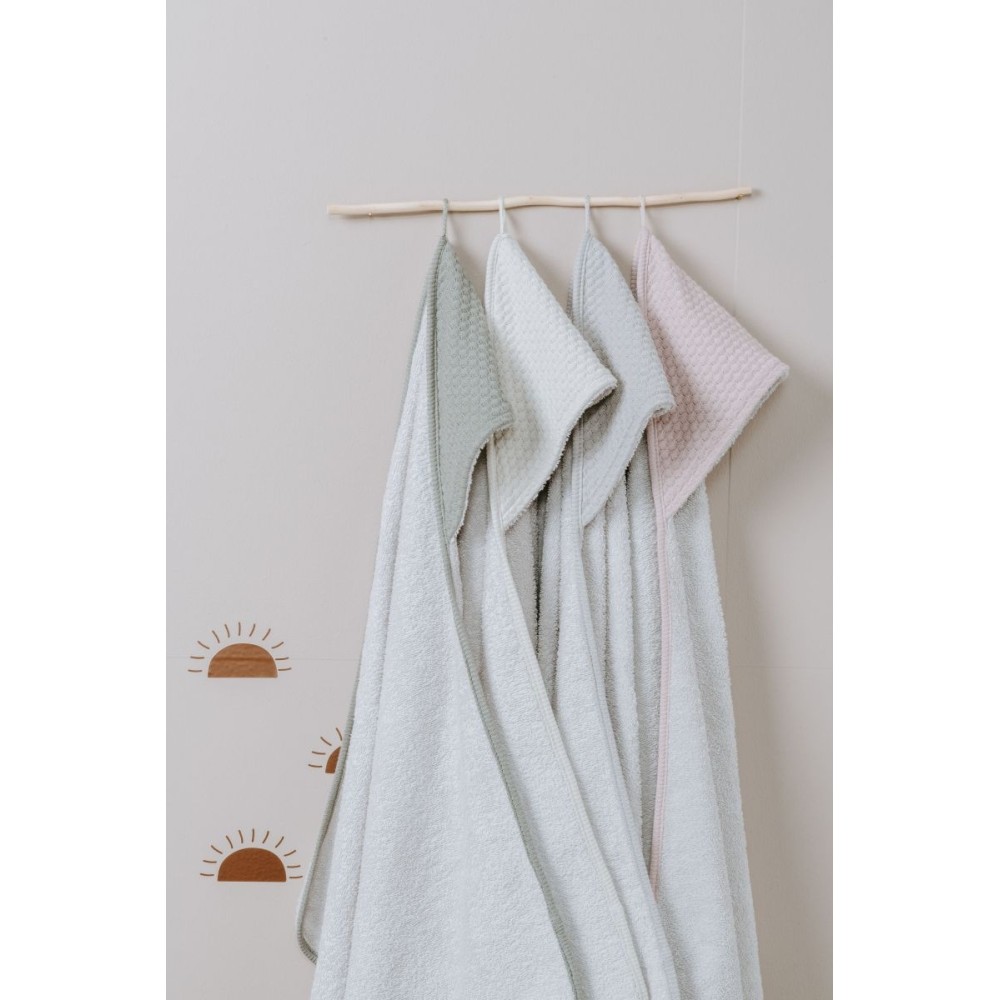 Babys Only Kapuzenbadetuch Sky, Urban Taupe