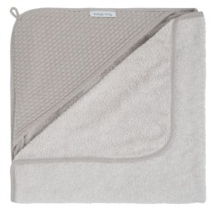 Babys Only Kapuzenbadetuch Sky, Urban Taupe