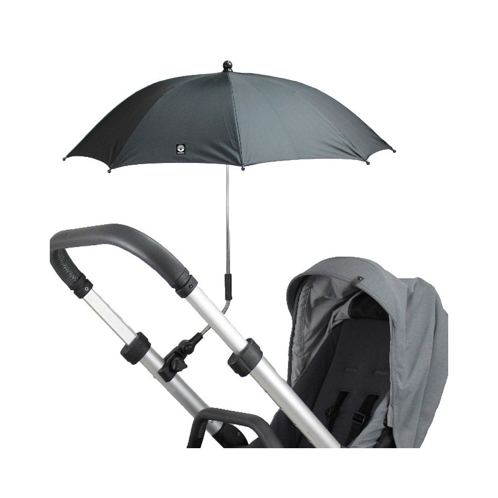 Universal Sonnenschirm für Kinderwagen / UV50+ / Schwarz kaufen bei