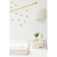 Babys Only Hängdeko Stern Sparkle, Silbergrau Melee