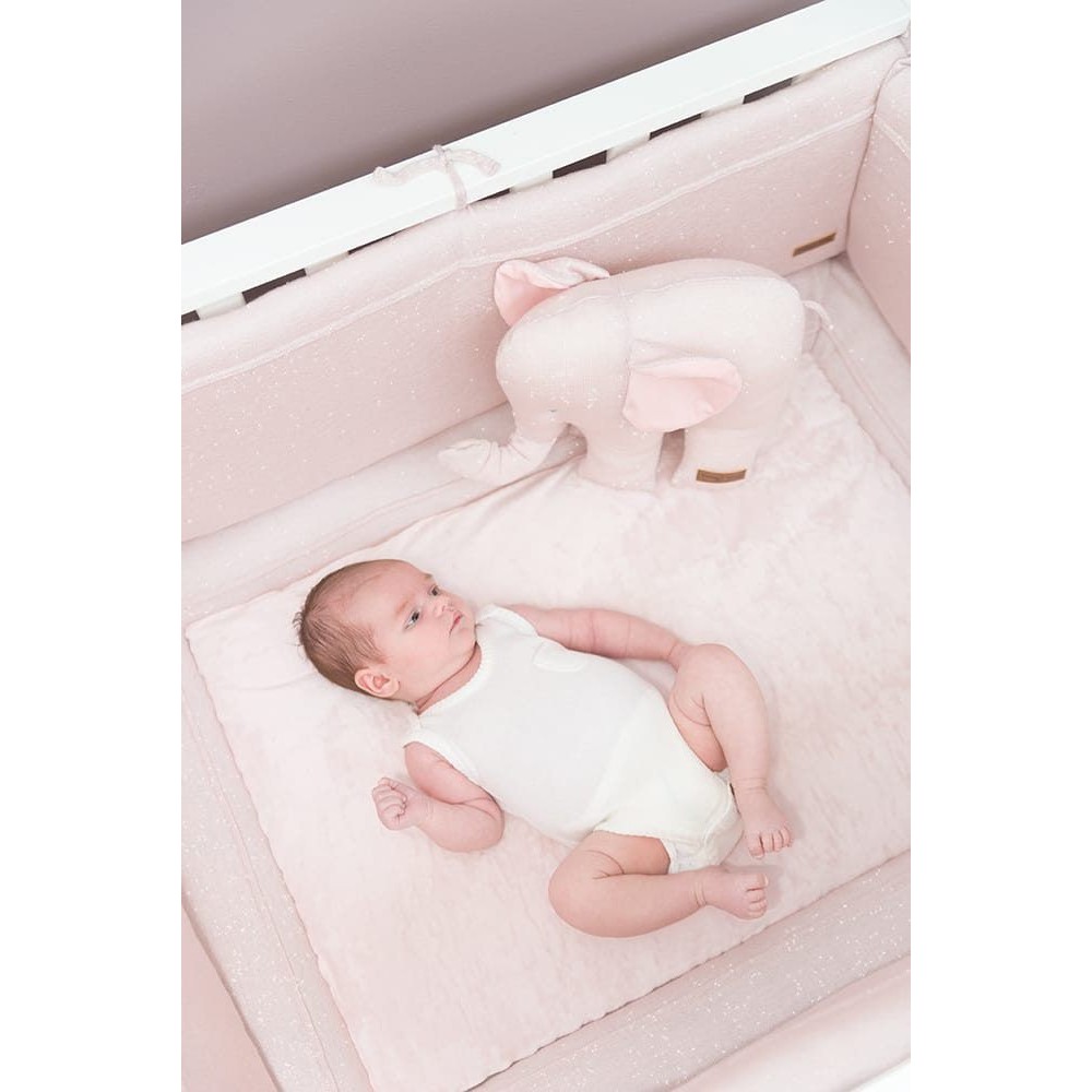 Babys Only Laufgitter Nestchen Sparkle, Kupfer-Honey Melee