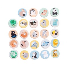Petit Monkey Memory Spiel, Tiere der Welt