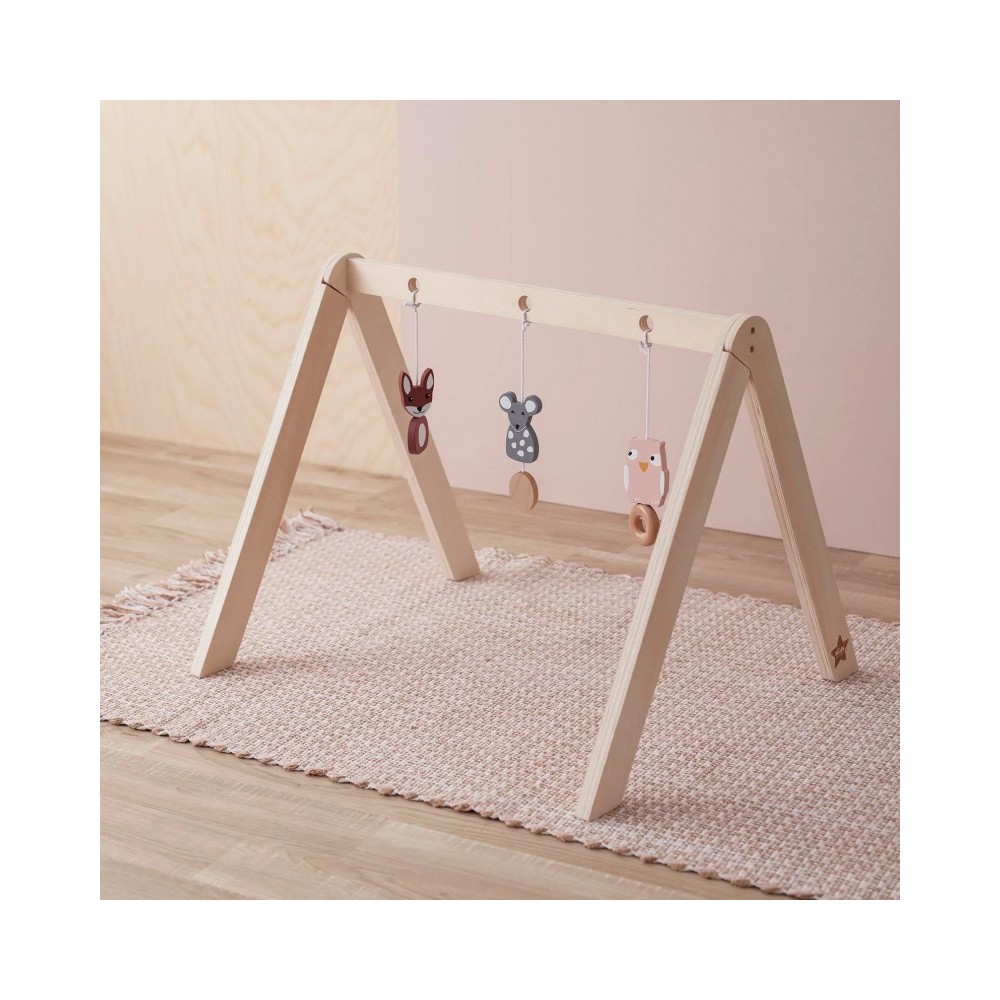 Kids Concept Spielbogen Edvin (ohne Spielsachen), Holz