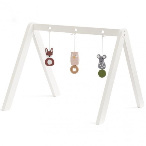 Kids Concept Spielbogen Edvin (ohne Spielsachen), Weiss