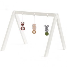 Kids Concept Spielbogen Edvin (ohne Spielsachen), Weiss