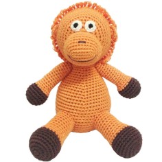 Häkel-Teddybär, Orange Orangutan