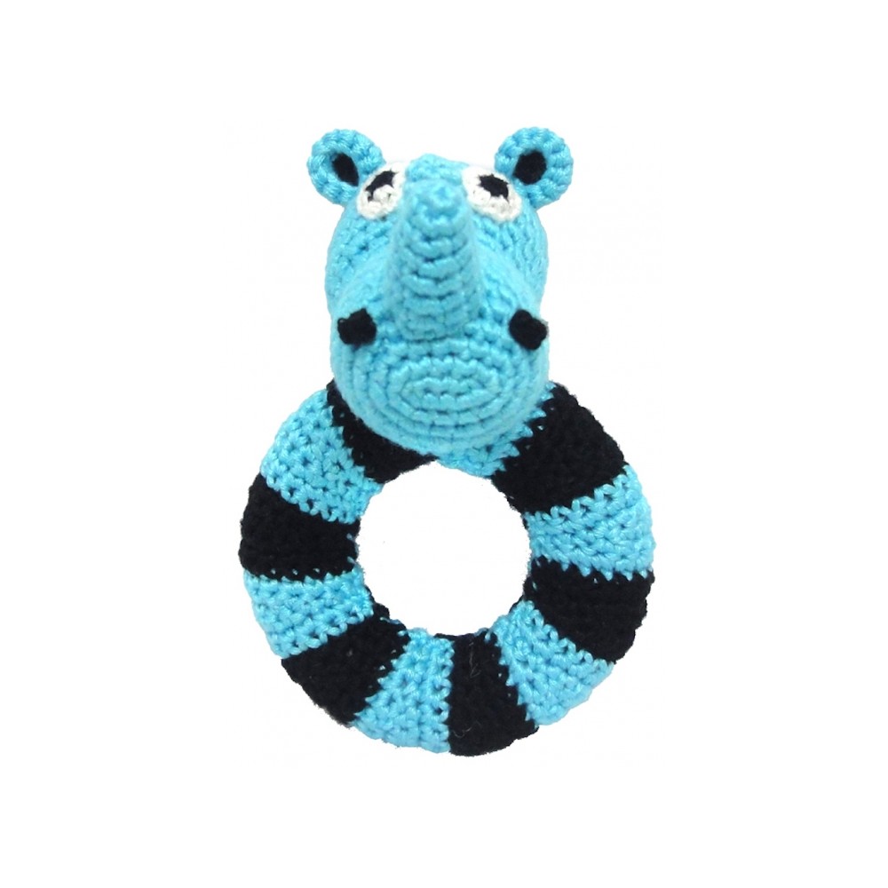 natureZoo Ring Rattle, Sir Rhino