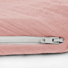 Julius Zöllner Bezug für Stillkissen Musselin, dusty rose