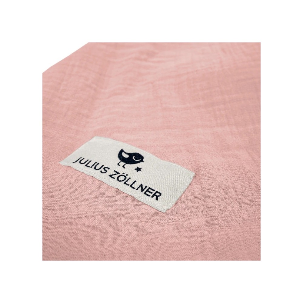 Julius Zöllner Bezug für Stillkissen Musselin, dusty rose