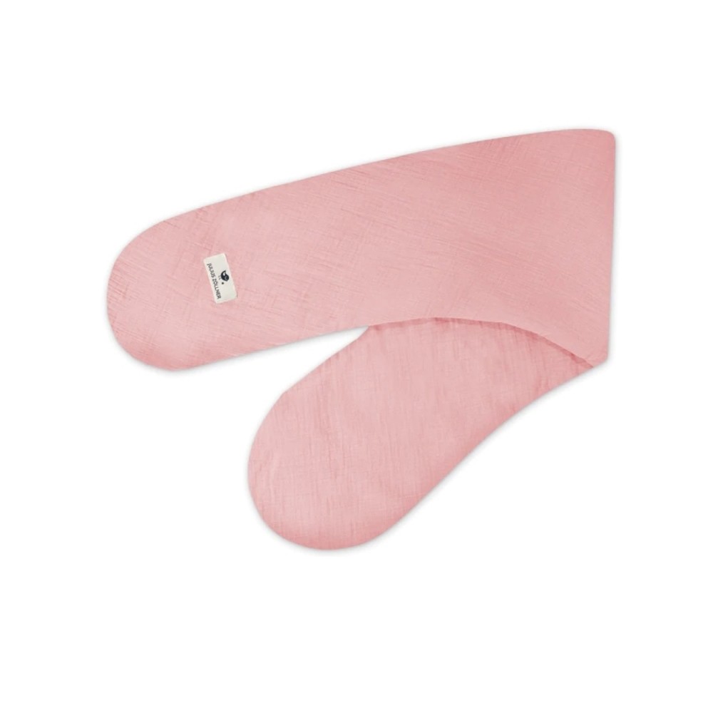 Julius Zöllner Bezug für Stillkissen Musselin, dusty rose