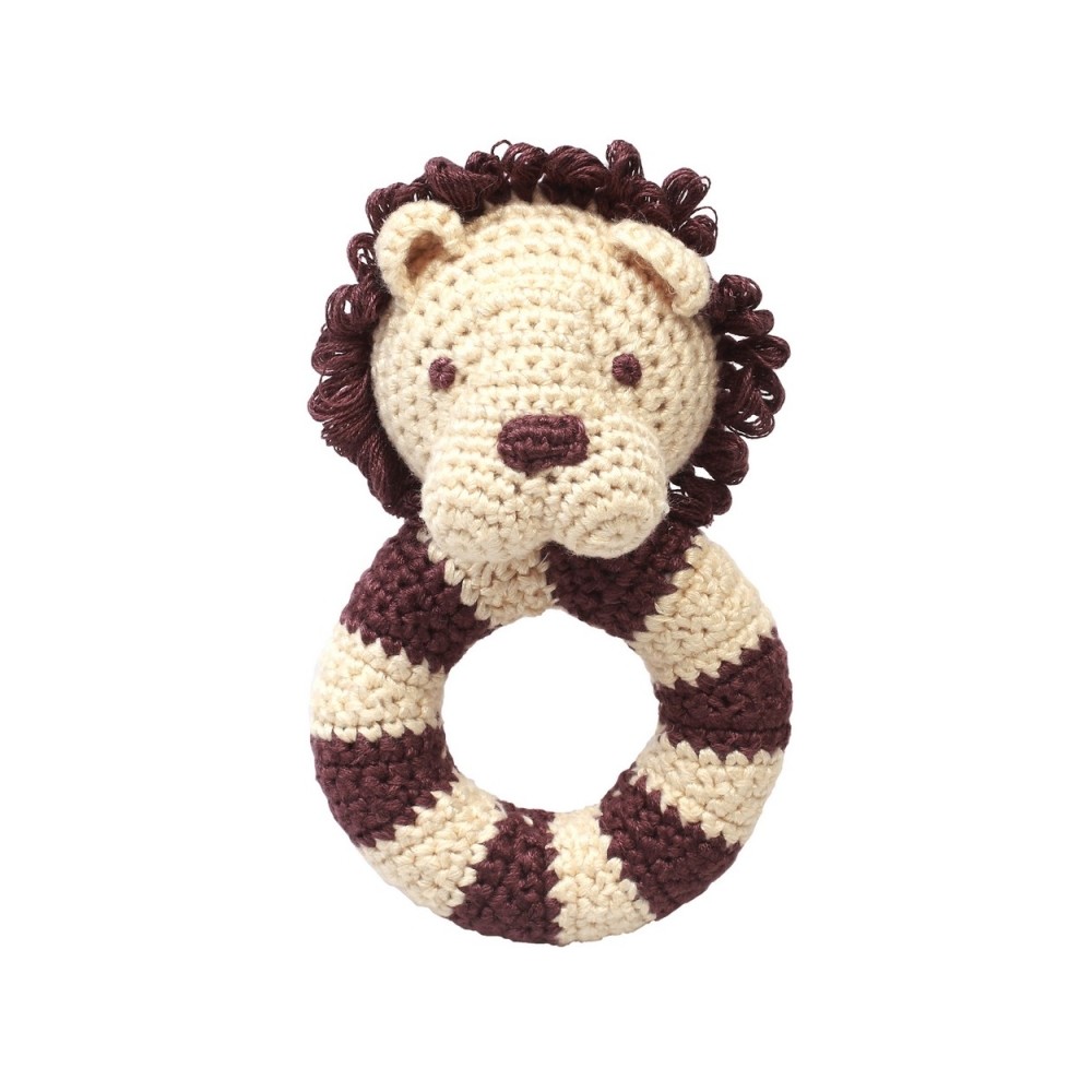 natureZOO Häkelringrassel, Löwe