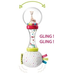Sophie La girafe Entdeckerspielzeug-Set mit Krabbelrolle, Maracas-Rassel, Endeckerball