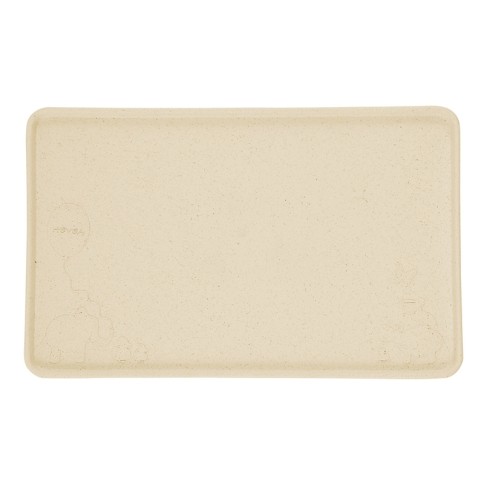 Tampon de table en caoutchouc naturel, sable